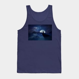 moonlight wolf Tank Top